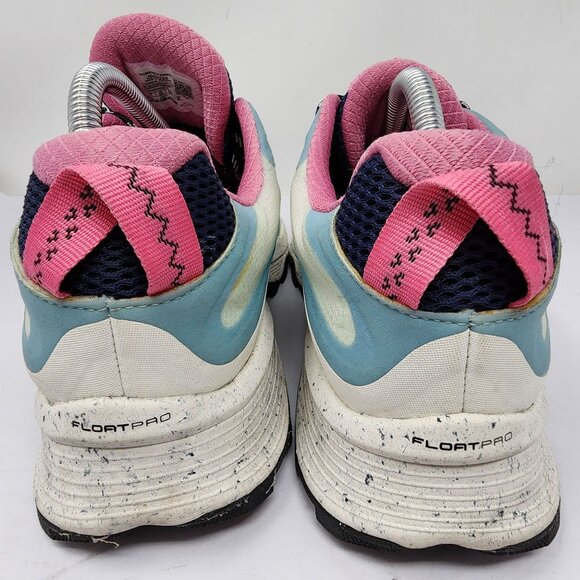 Merrell Sweaty Betty Moab Speed Gore-Tex Hiking Shoes Blue Smoke Womens Size 11 - Picture 8 of 11